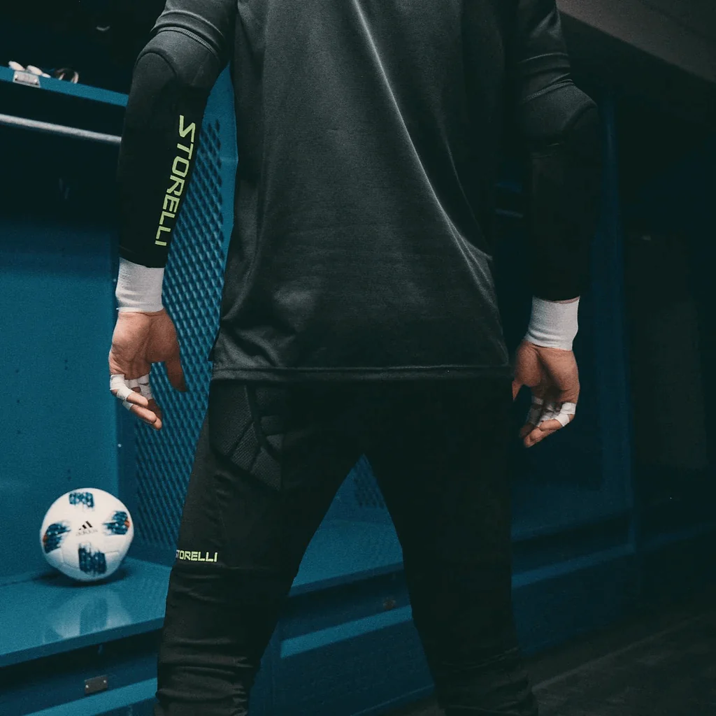 Storelli Youth ExoShield GoalKeeper Pant-Black - Image 3