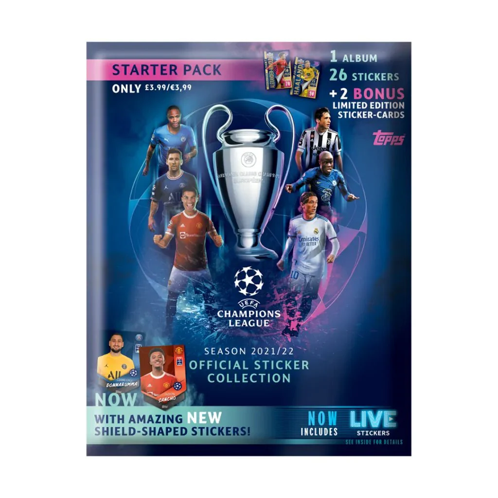 Topps 2021-22 Champions League Mega Starter Pack - Image 2