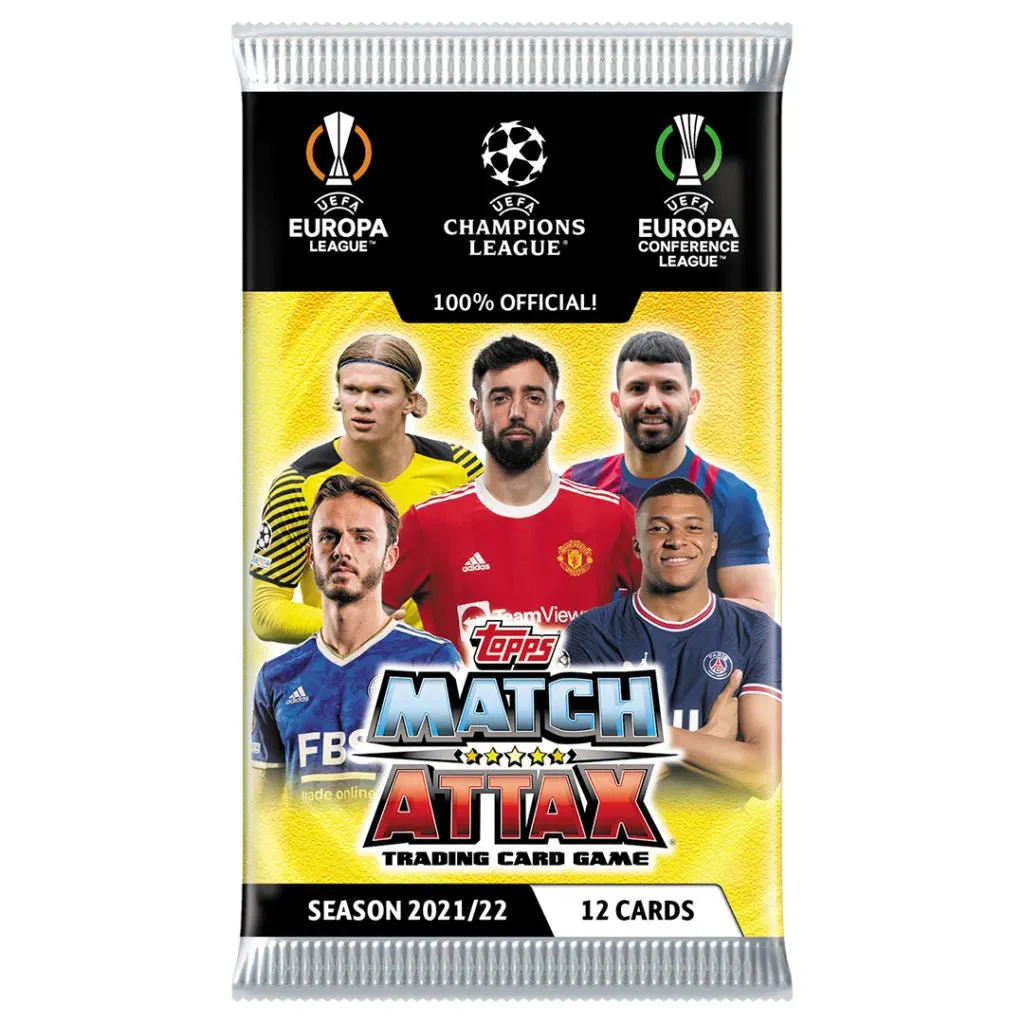 Topps 2021-22 Match Attax Champions League Cards BOX (24 PK EA) - Image 2