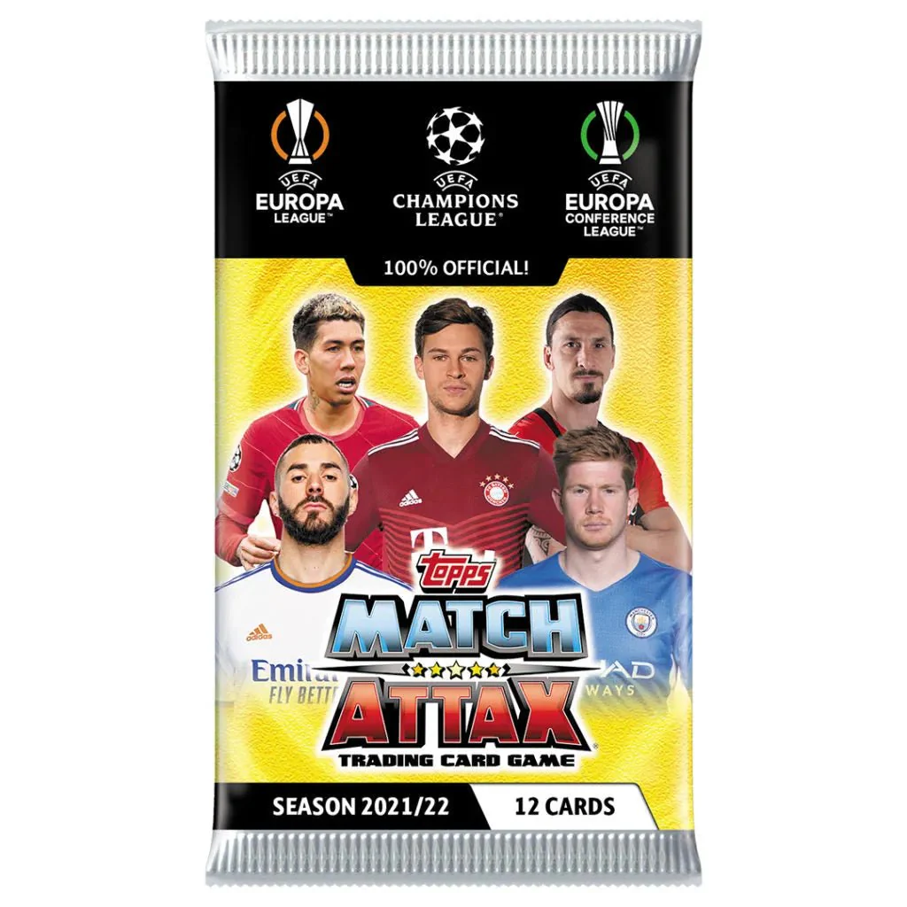 Topps 2021-22 Match Attax Champions League Cards BOX (24 PK EA) - Image 3