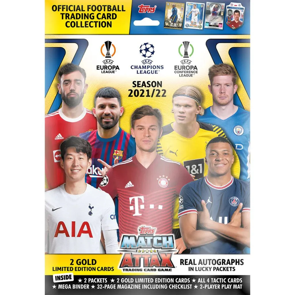 Topps 2021-22 Match Attax Mega Binder Starter Pack