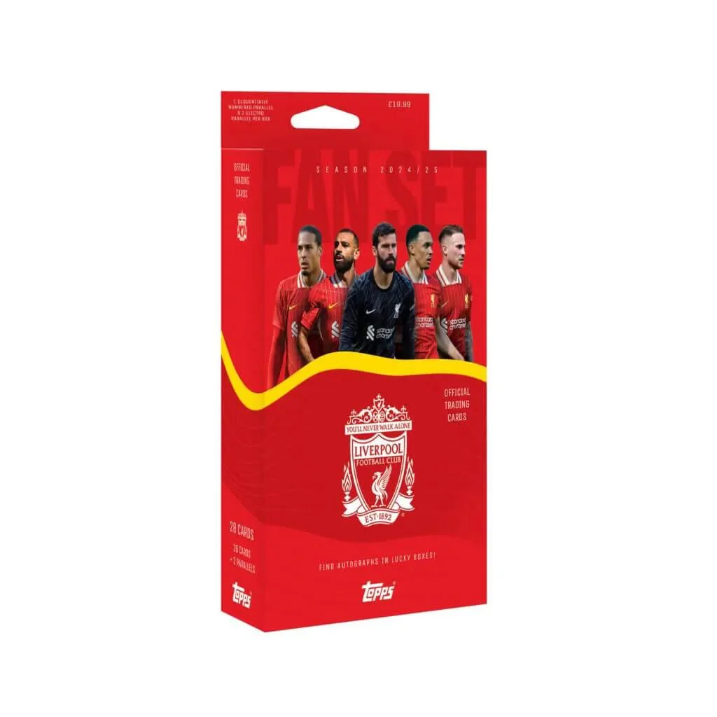 Topps 2024-25 Liverpool Fan Set (28 Cards)