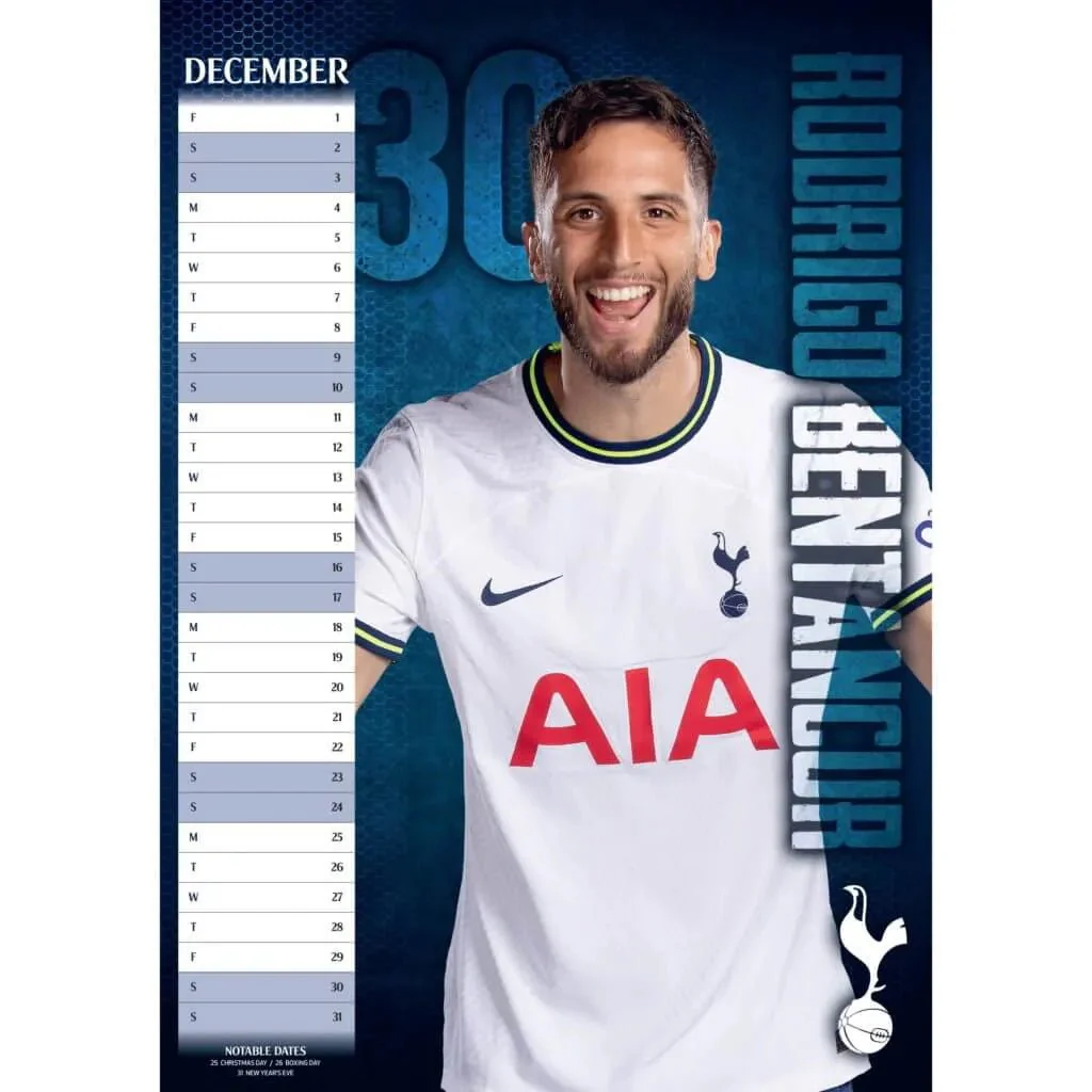 Tottenham 2023 Official Calendar - Image 2