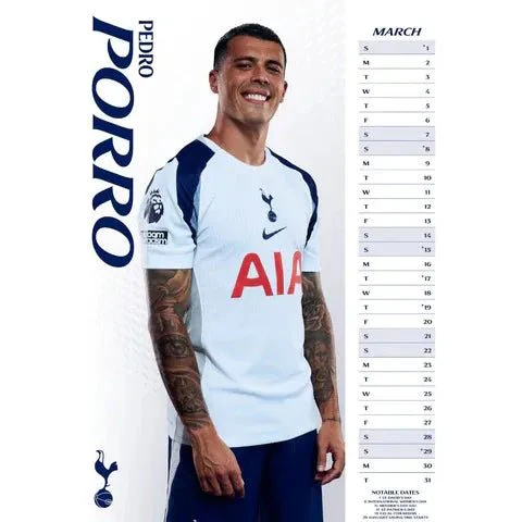 Tottenham 2026 Official Calendar - Image 2