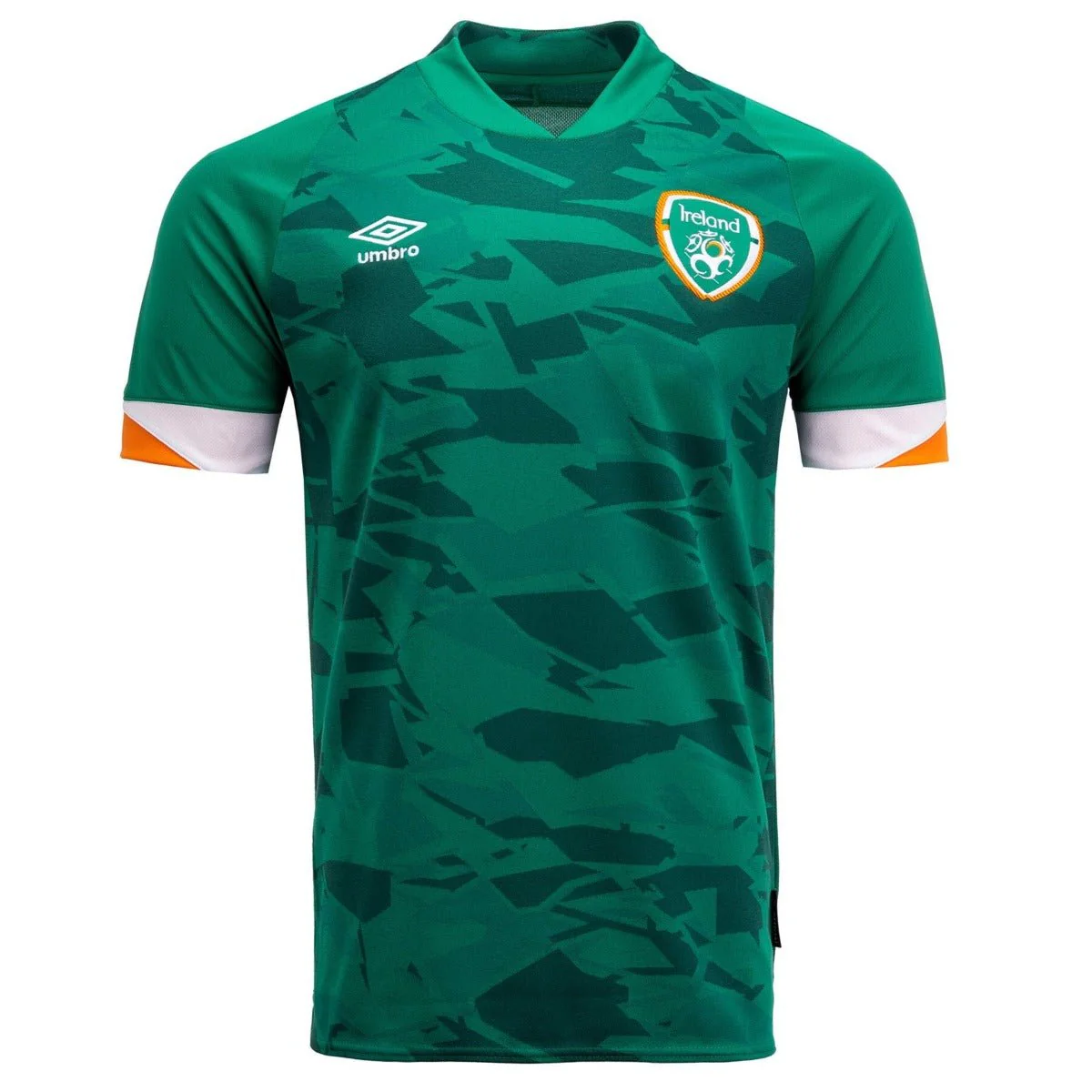 Umbro 2022 Ireland Home Jersey - Green-White