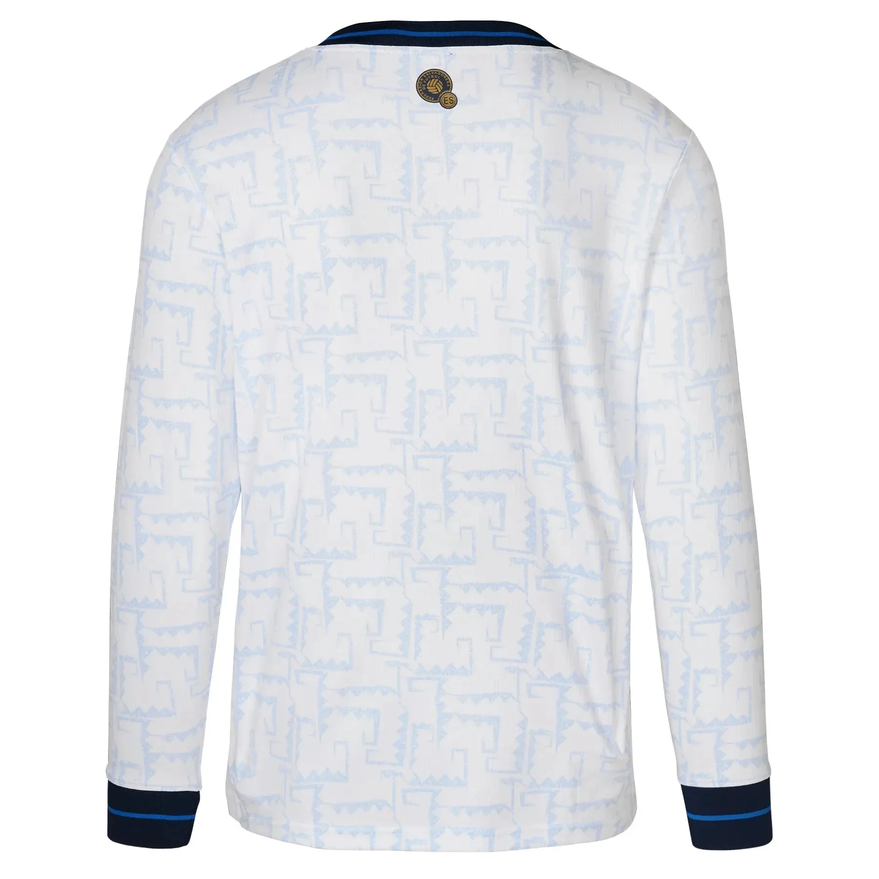Umbro 2023-24 El Salvador Away Long-Sleeve Jersey - White - Image 2