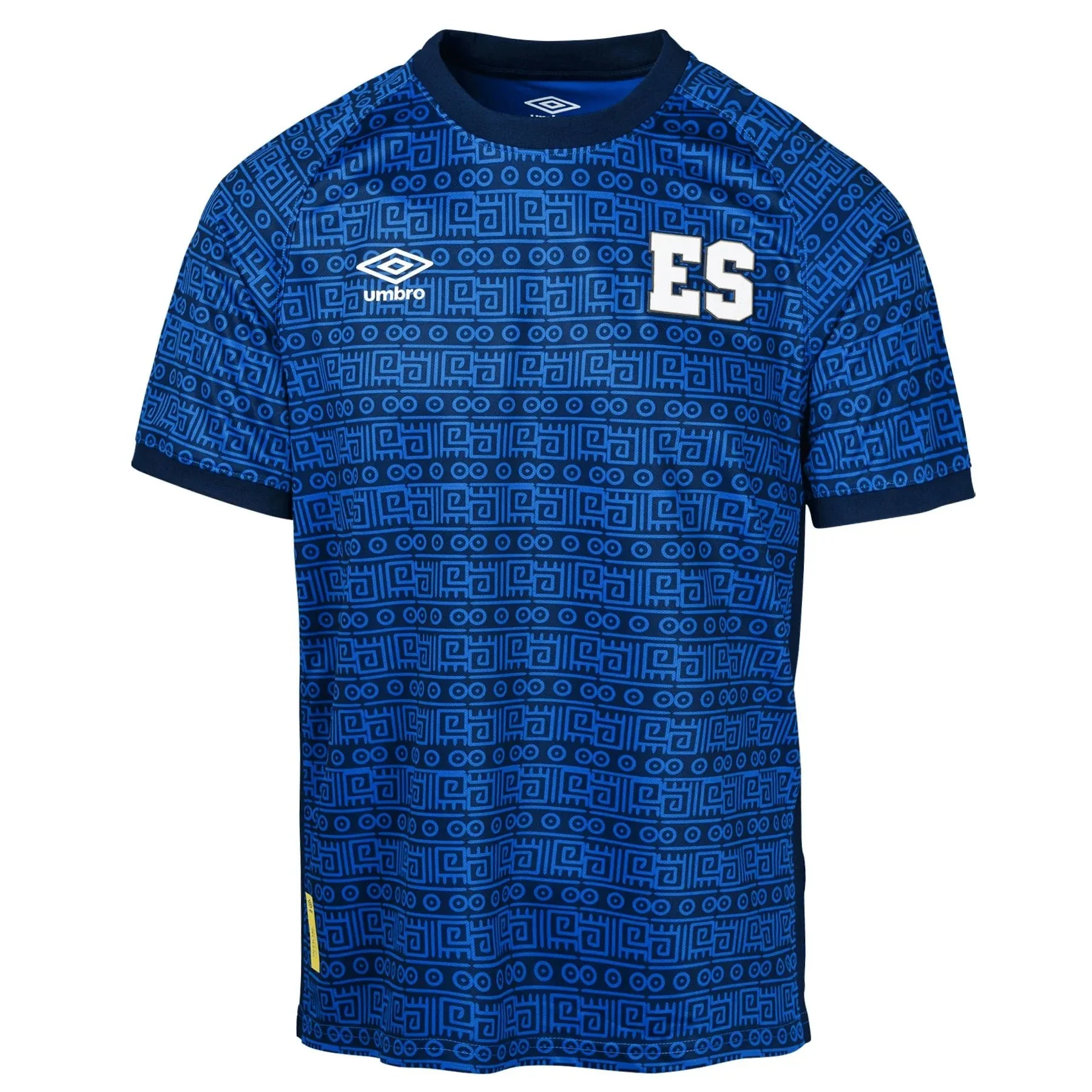 Umbro 2023-24 El Salvador Pre-Match Jersey - Blue-Black