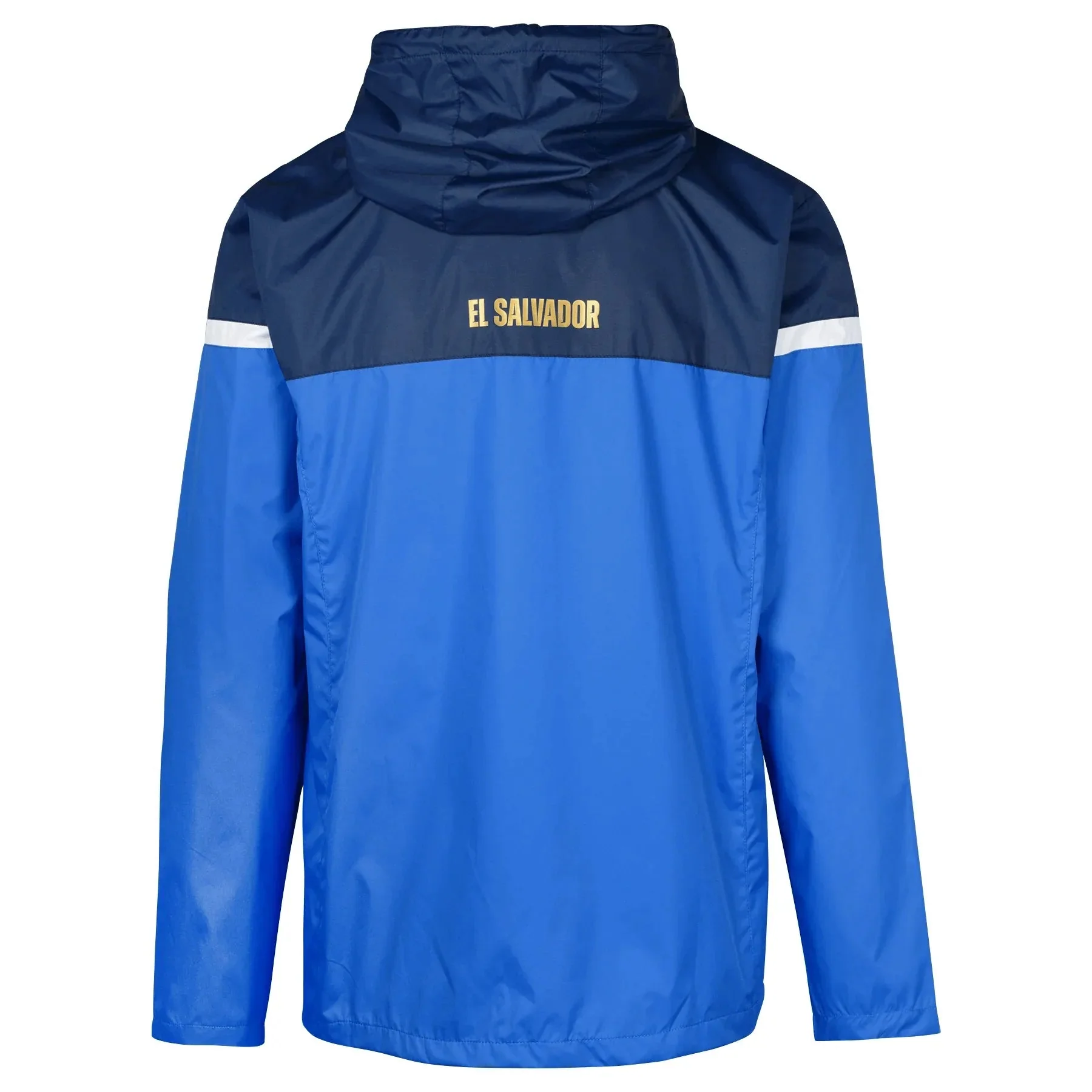 Umbro 2023-24 El Salvador Rain Jacket - Blue-Navy - Image 2