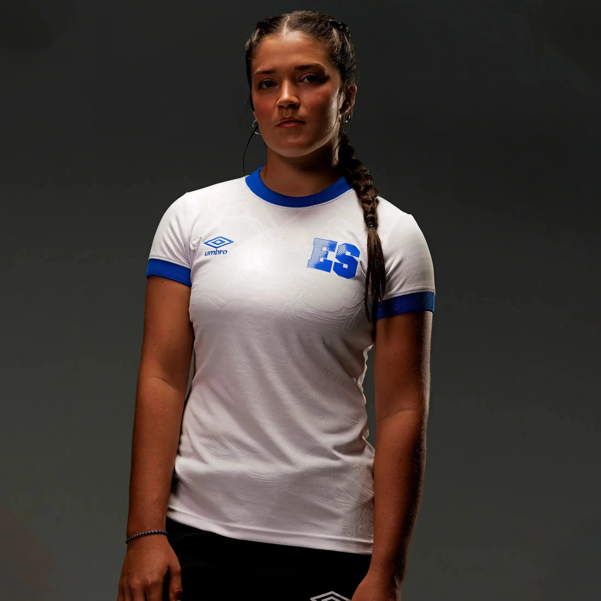 Umbro 2025-26 El Salvador Men's Stadium Away Soccer Jersey - Image 9