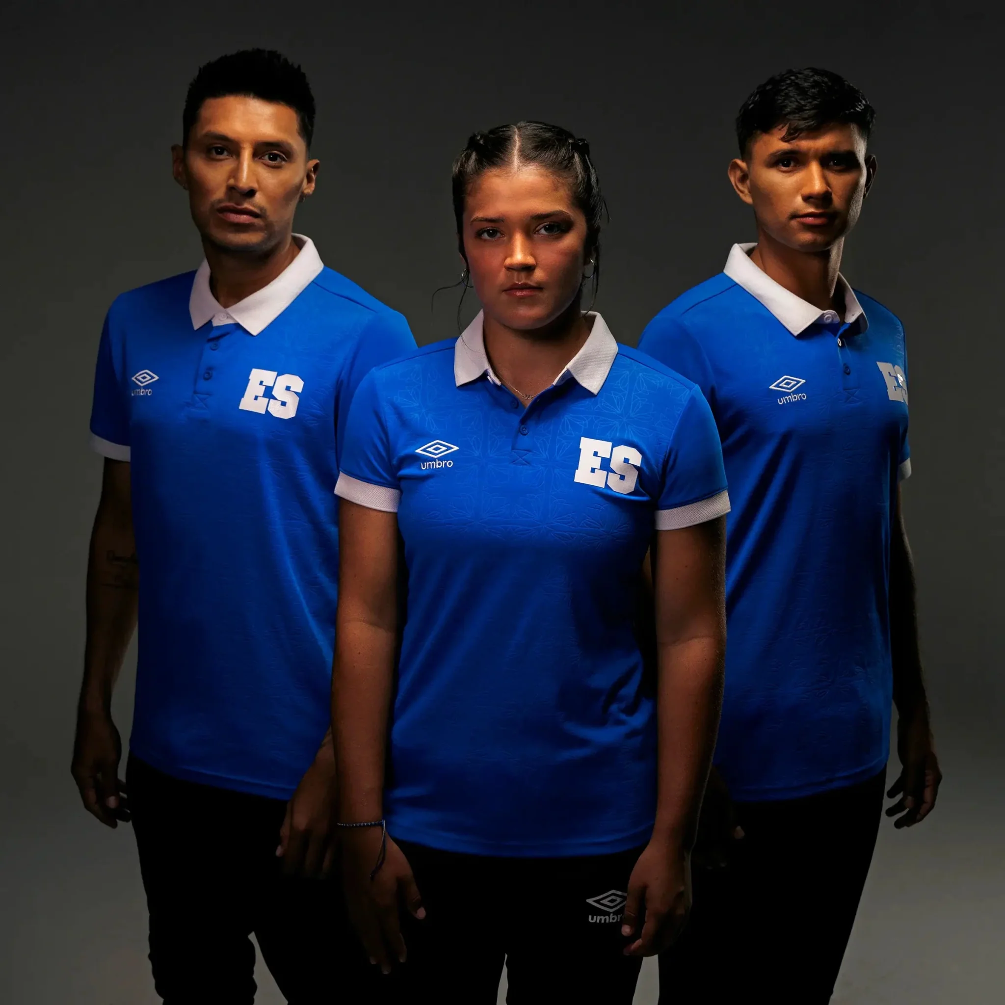 Umbro 2025-26 El Salvador Men's Stadium Home Soccer Jersey - Image 11
