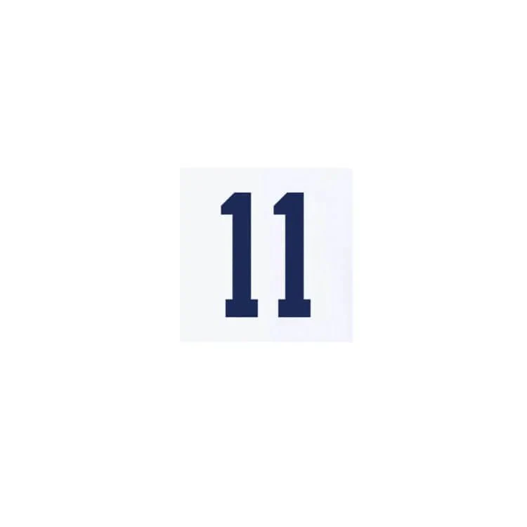 USWNT 2022/23 Home  Smith #11 Jersey Name Set (10 inch) - Image 2