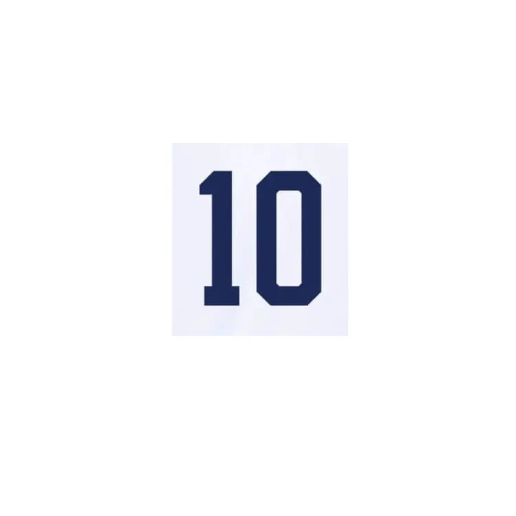 USMNT 2024/25 Home Pulisic #10 Youth Jersey Name Set - Image 2