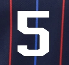 USMNT 2025 Away A. ROBINSON #5 Official Name Set - Image 2