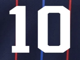 USMNT 2025 Away PULISIC #10 Official Name Set - Image 2