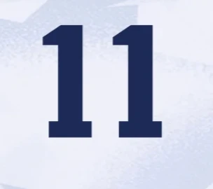 USWNT 2025 Home  A. THOMSON #11 Jersey Name Set 8" - Image 2