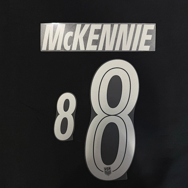 USMNT 2026- Away McKENNIE #8 Official Name Set