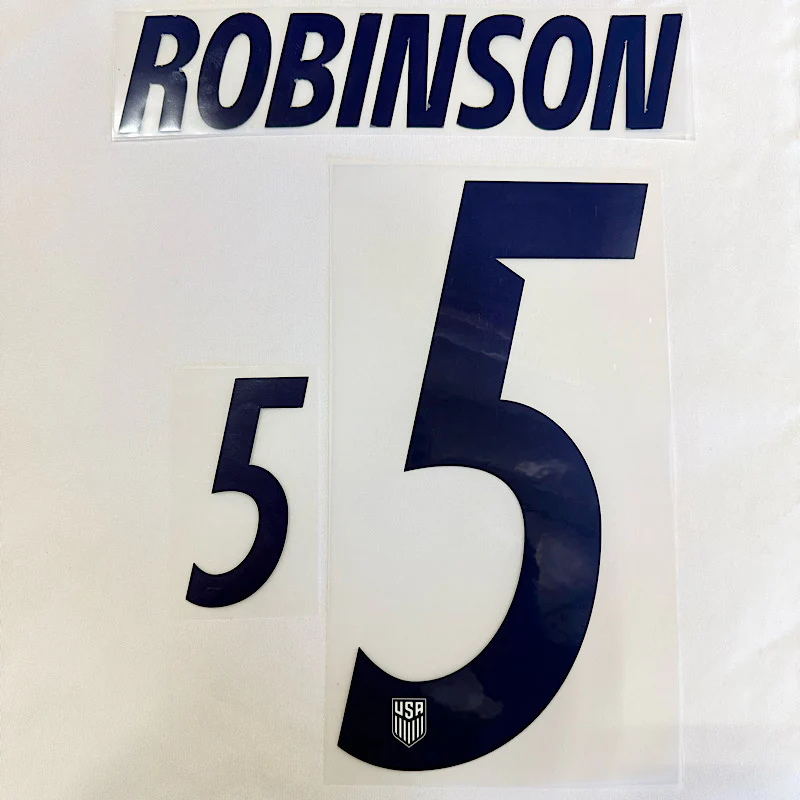 USMNT 2026- Home ROBINSON #5 Official Name Set