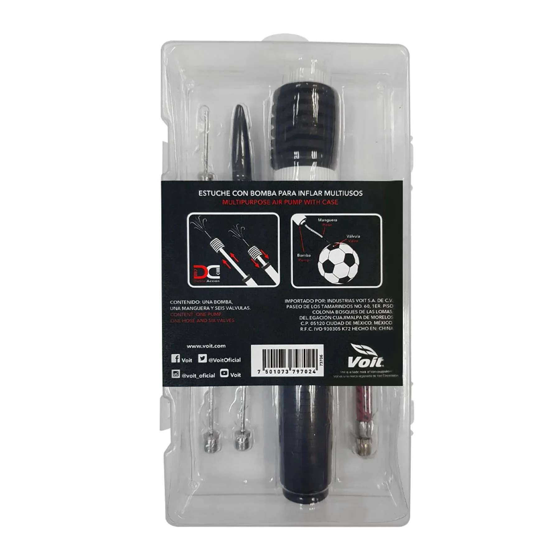 Voit Complete Ball Pump Kit - Image 3