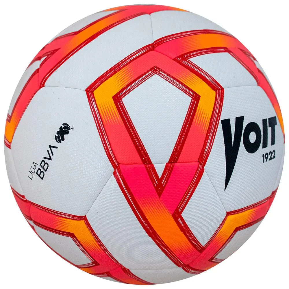 Voit Liga MX Apertura 2022 HYB Replica Ball - White-Tracer Red - Image 2