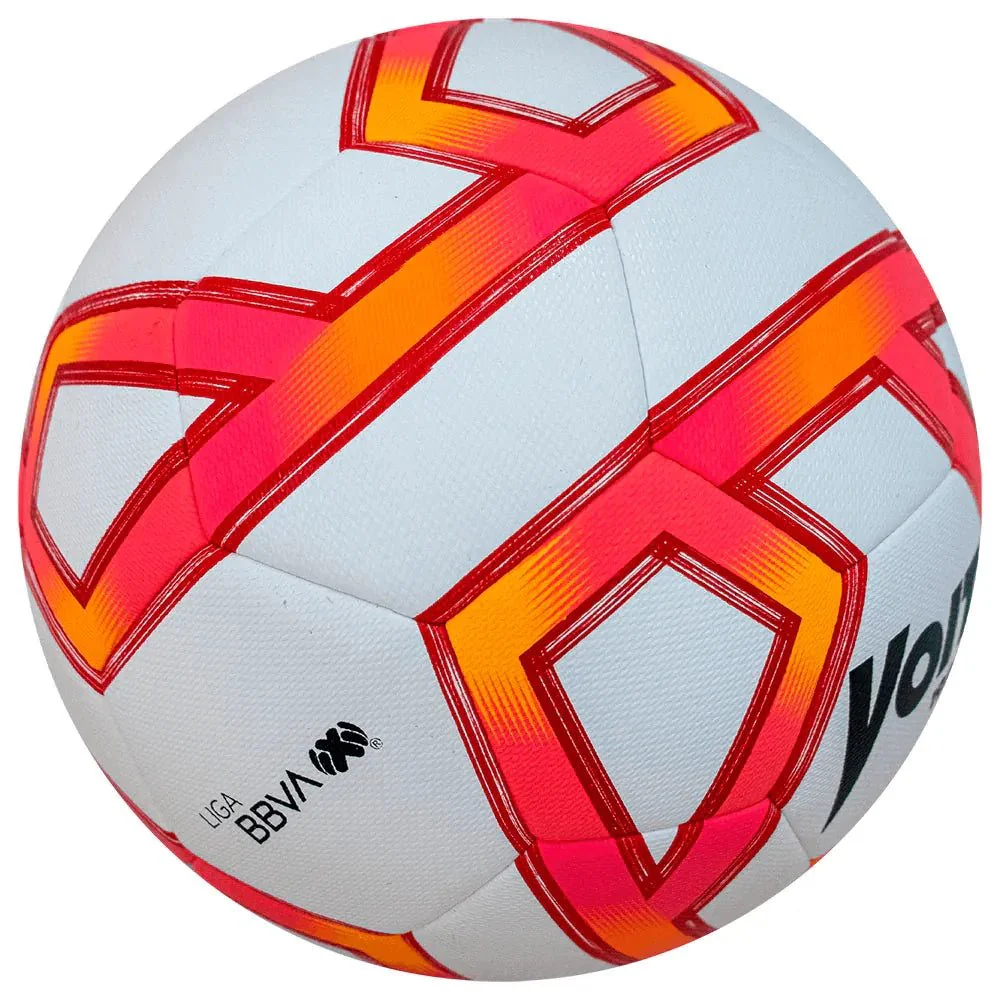 Voit Liga MX Apertura 2022 HYB Replica Ball - White-Tracer Red - Image 3
