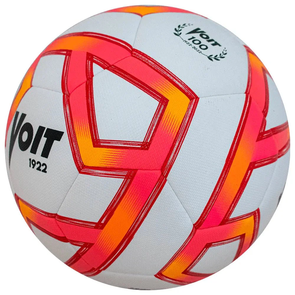 Voit Liga MX Apertura 2022 HYB Replica Ball - White-Tracer Red - Image 4