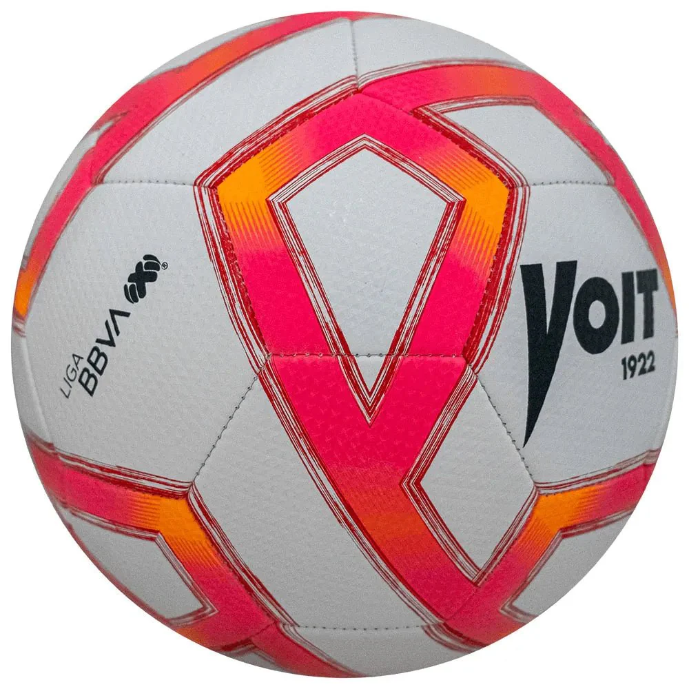 Voit Liga MX Apertura 2022 MS Training Ball - White-Tracer Red - Image 2