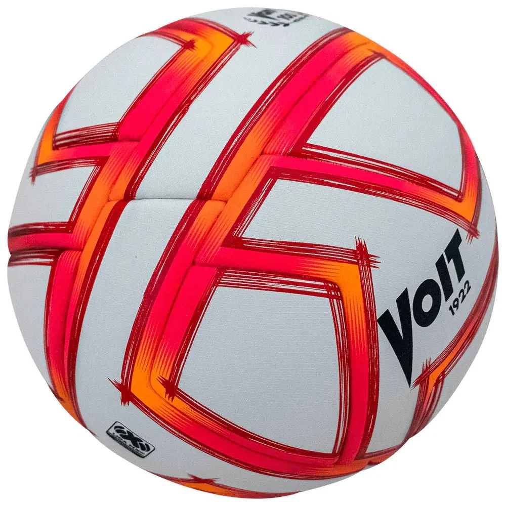 Voit Liga MX Apertura 2022 Pro Match Ball - White-Tracer Red - Image 3